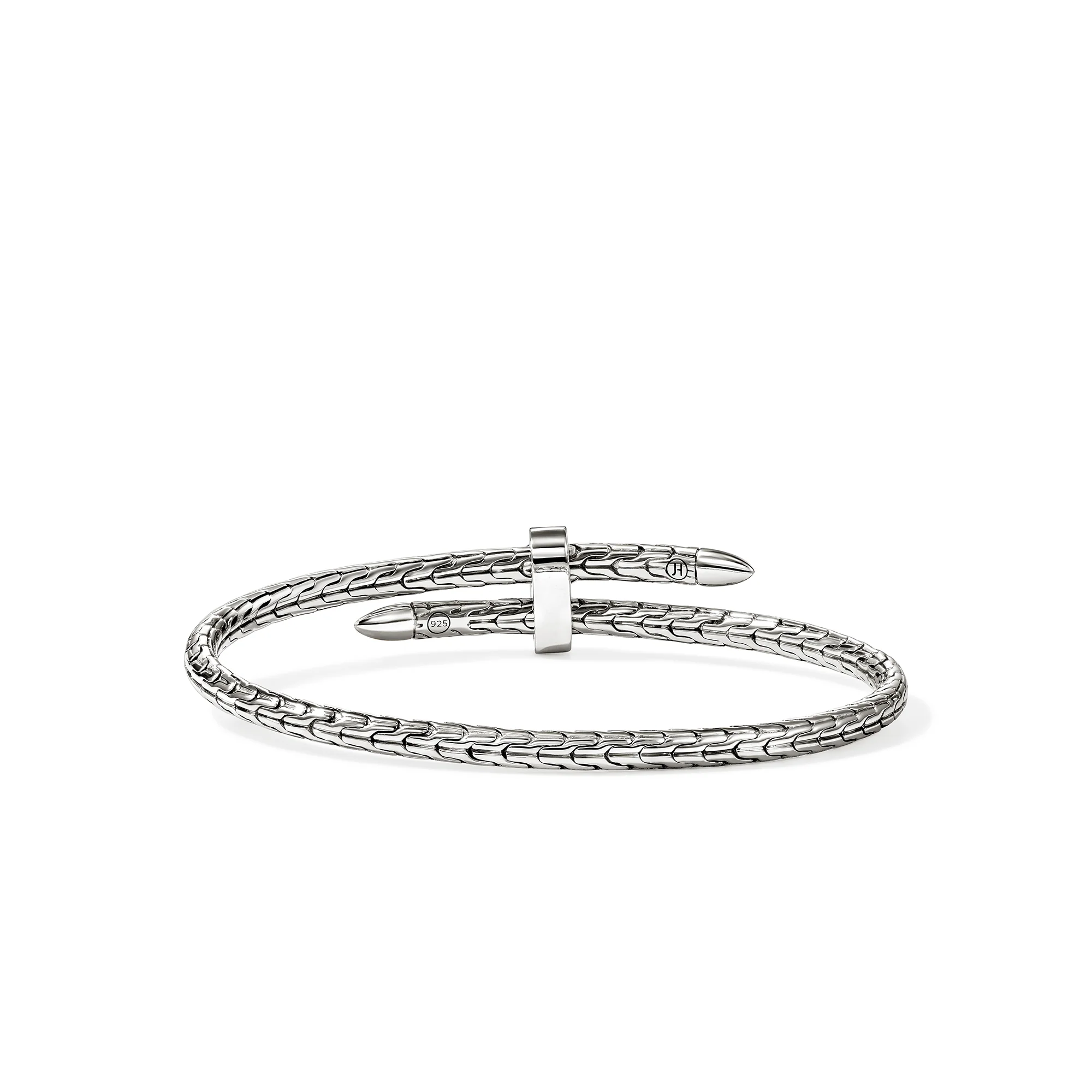 Spear Flex Cuff, Sterling Silver, Diamonds, 4MM|CBP987872DI - Image 4