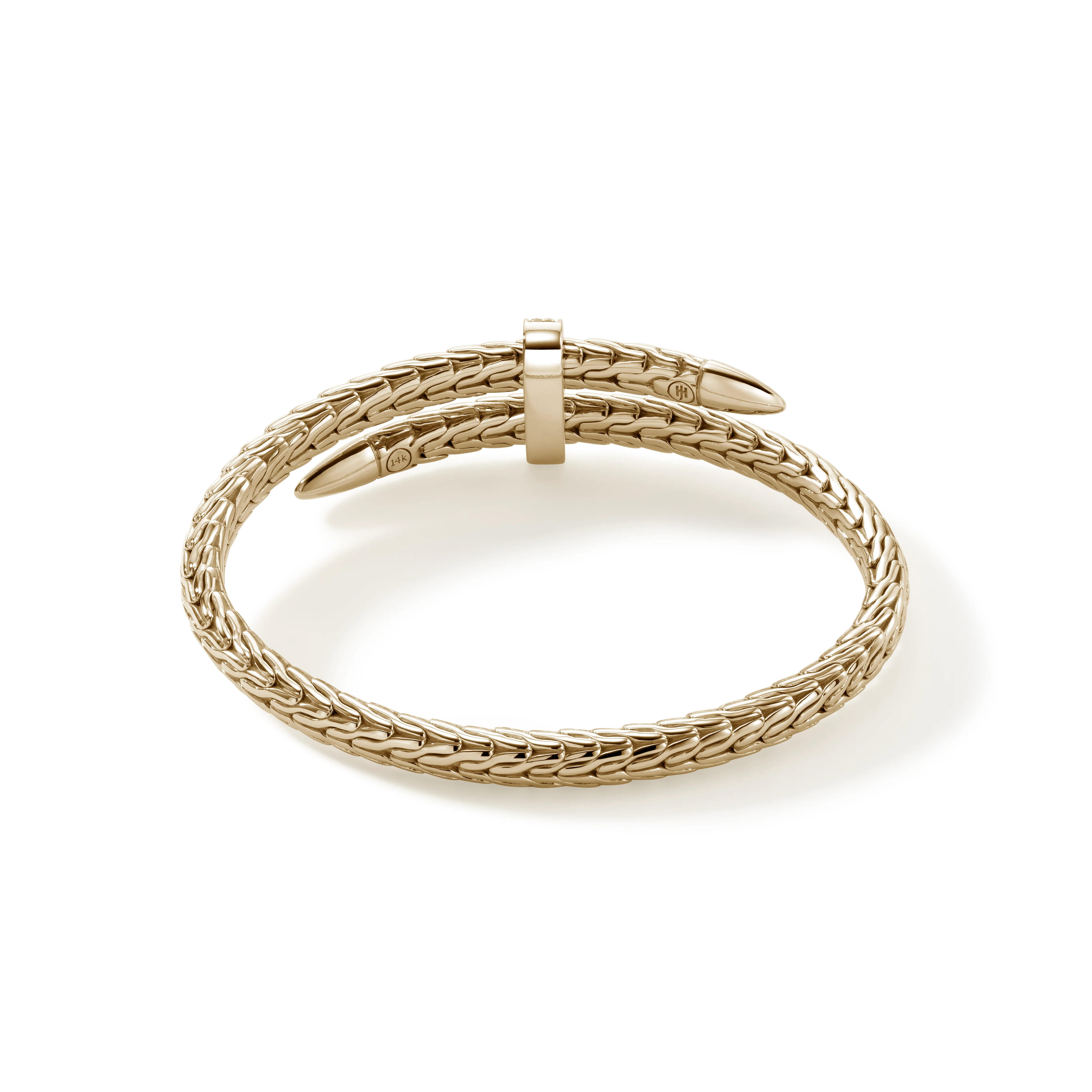Spear Flex Cuff, Gold, Diamonds, 5.5MM|CGGX9011072DI - Image 4