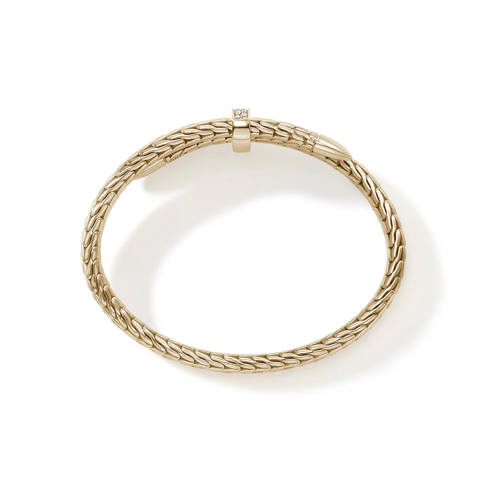 Spear Flex Cuff, Gold, Diamonds, 5.5MM|CGGX9011072DI - Image 5