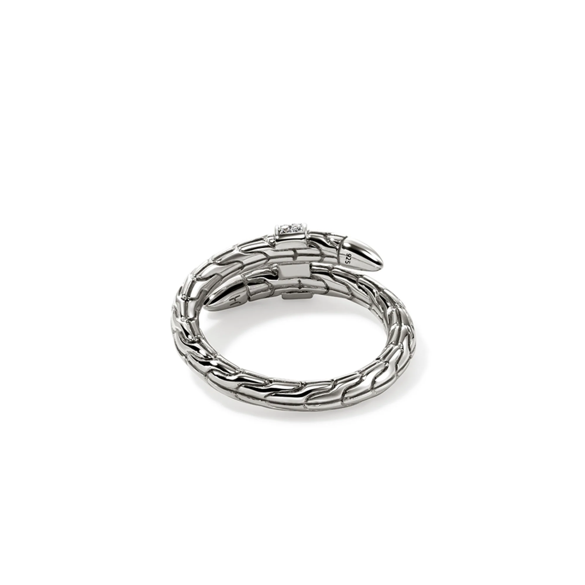 Spear Ring, Sterling Silver, Diamonds|RBP986802DI - Image 4