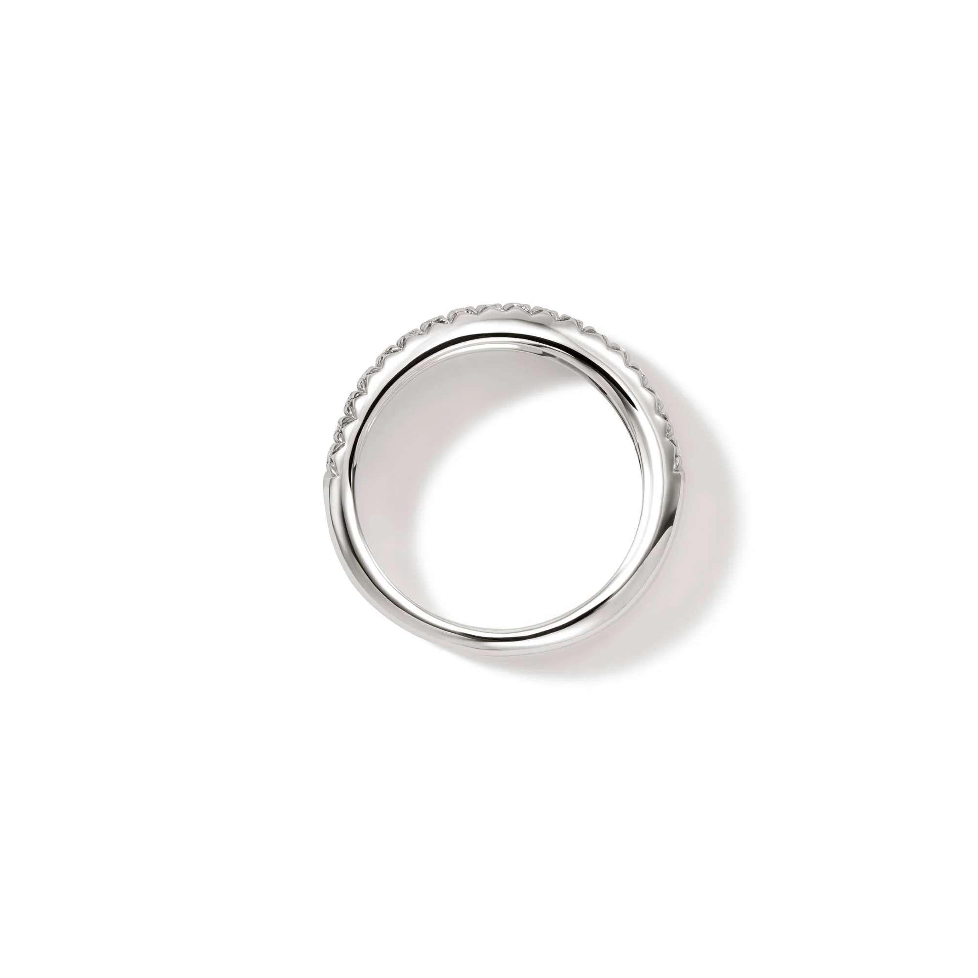 Surf Ring, Sterling Silver, Diamonds, Slim|RBP9011112DI - Image 4