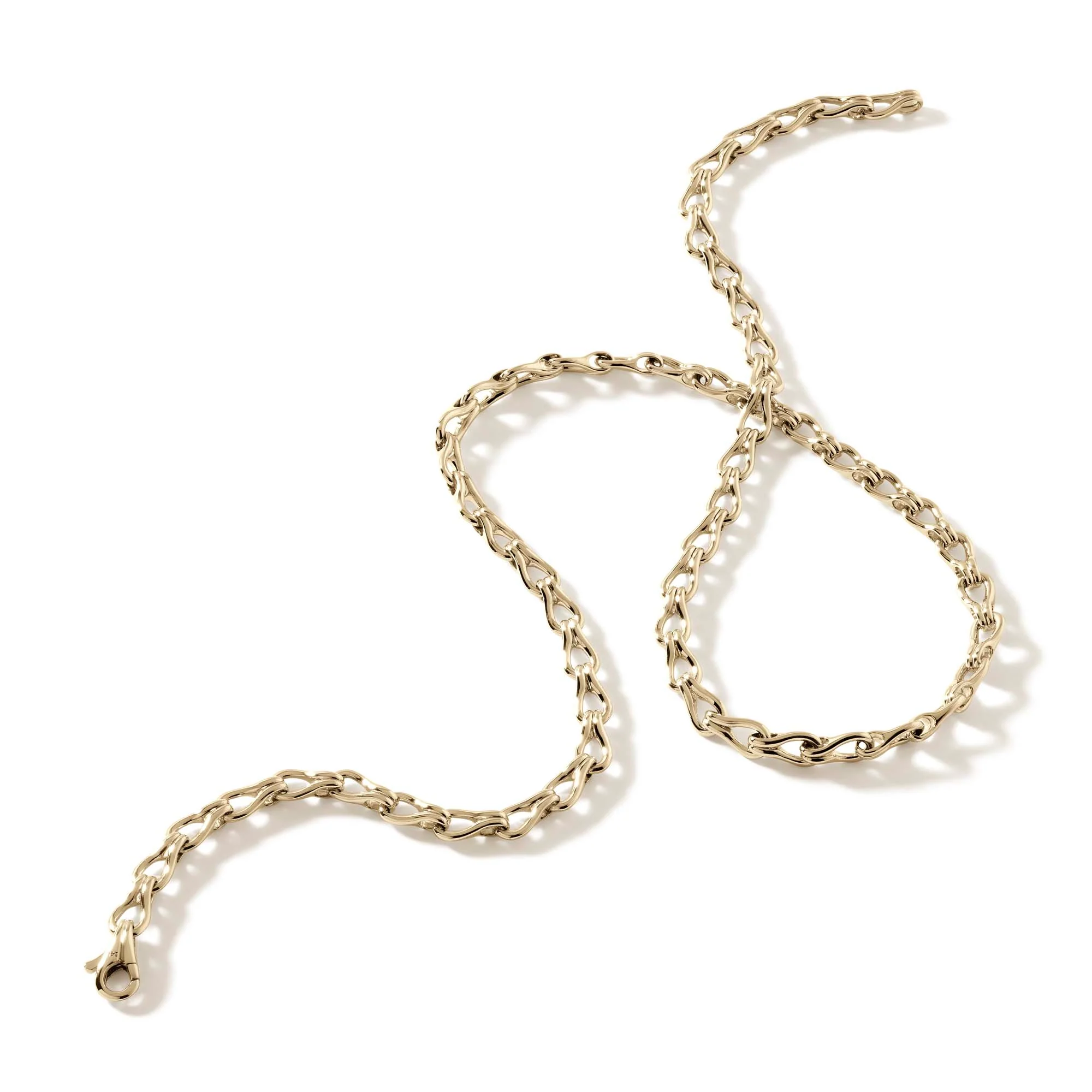 Surf Necklace, Gold, 5MM|NGG901091 - Image 4