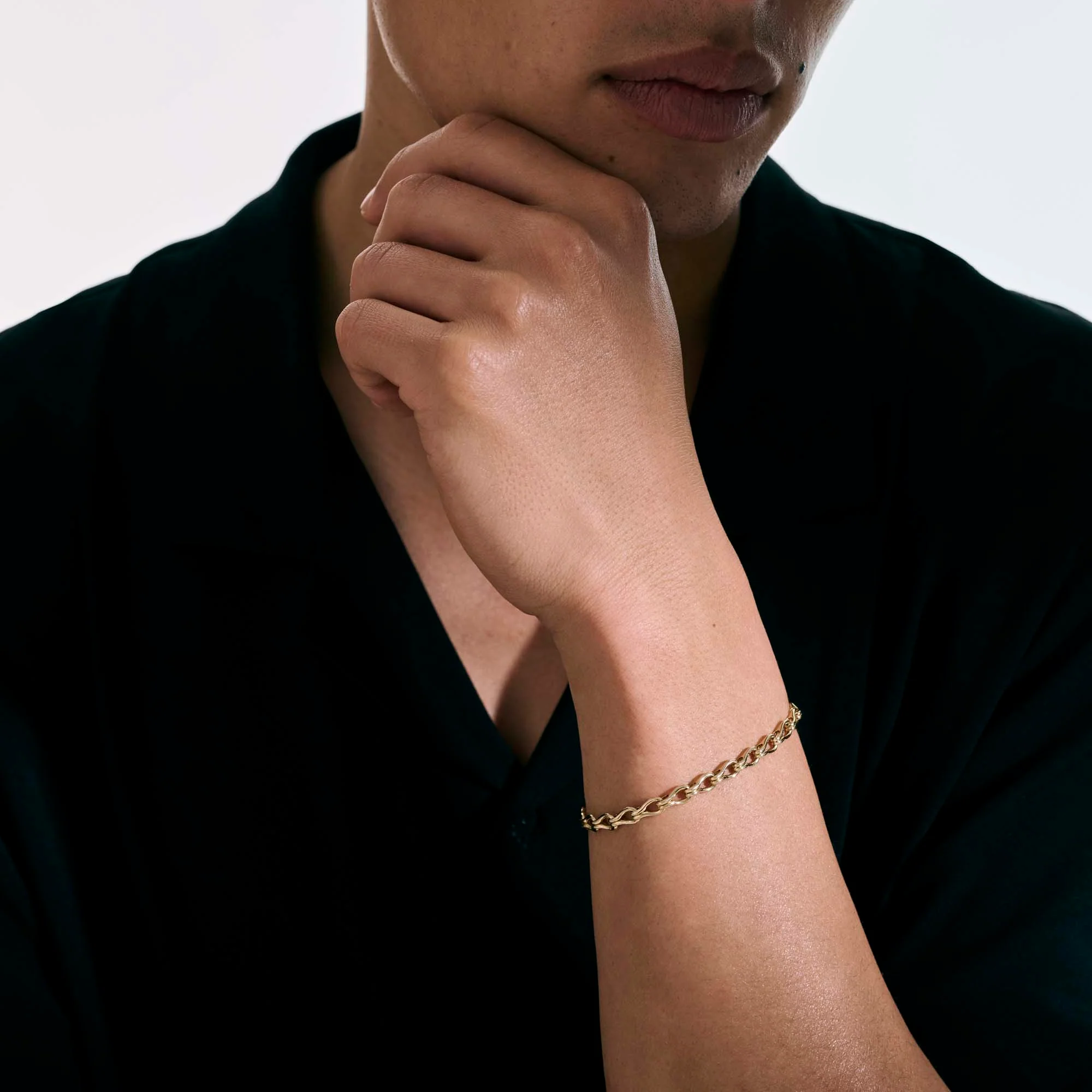 Surf Bracelet, Gold, 5MM|BUGG901089 - Image 7