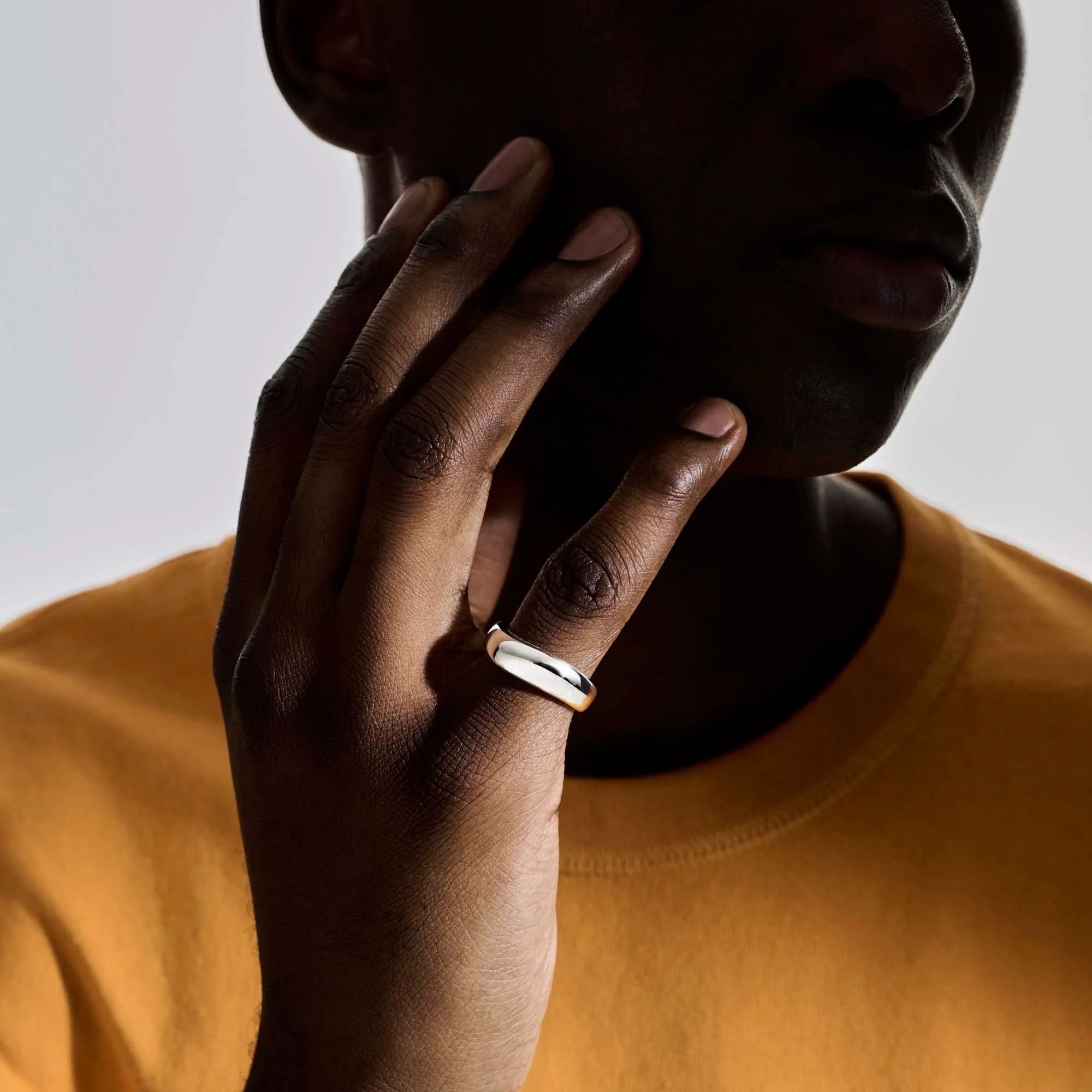 Surf Ring, Sterling Silver, Wide|RB901110 - Image 7