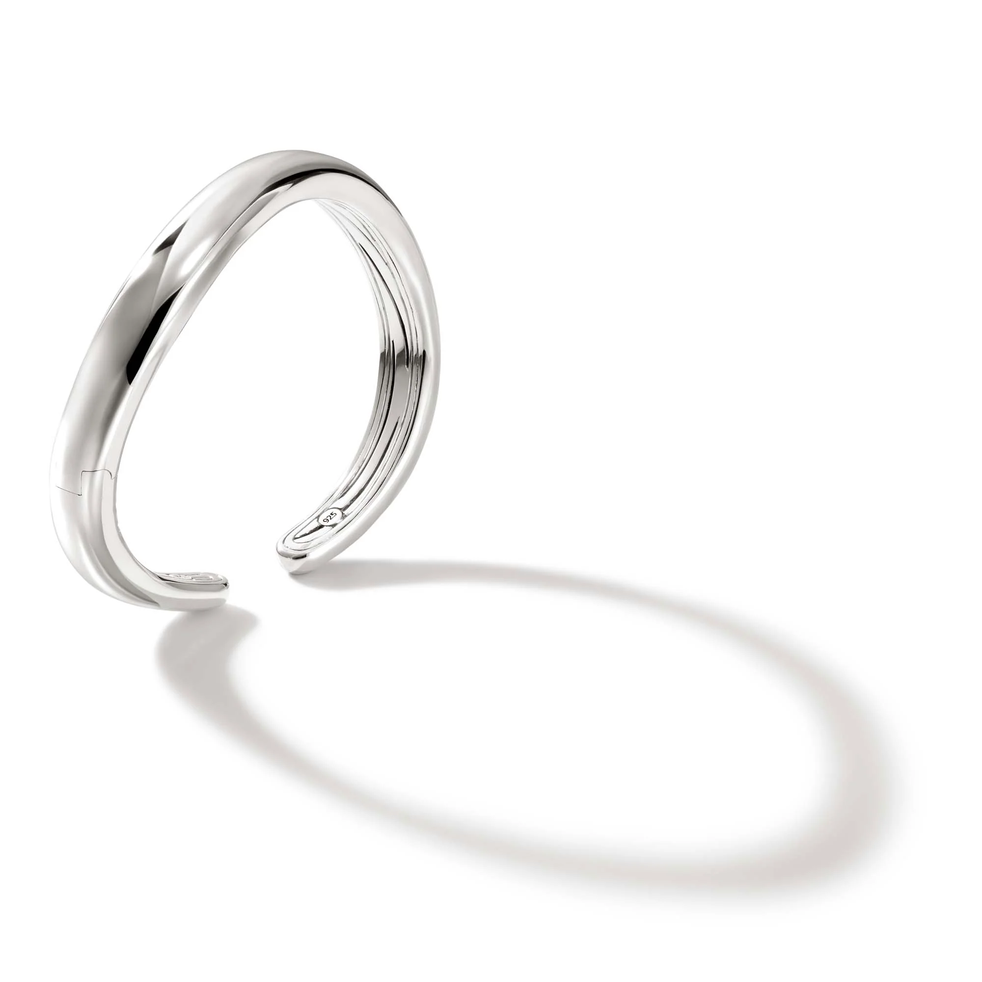 Surf Hinged Cuff, Sterling Silver, Slim|CB901117 - Image 3