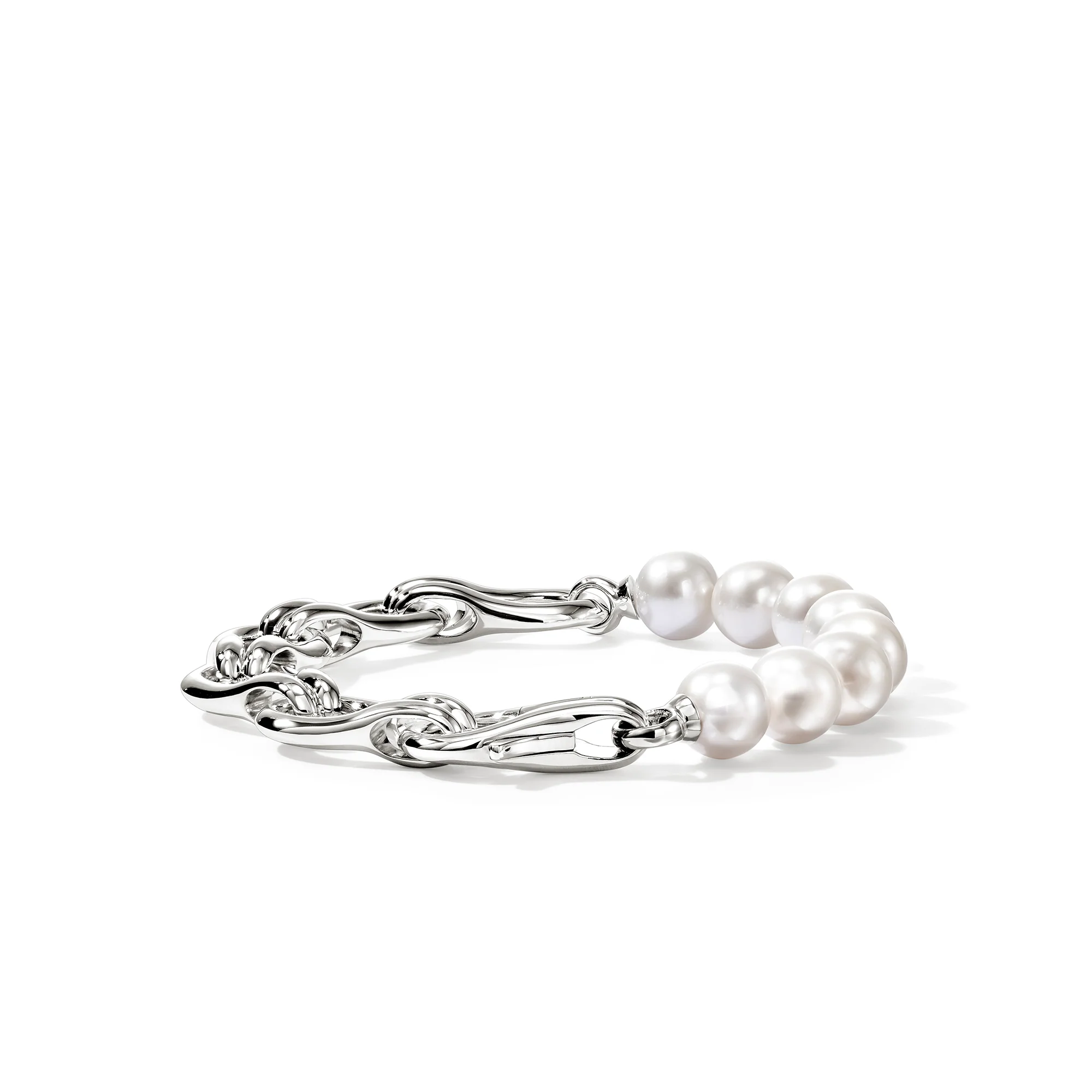 Surf Bracelet, Sterling Silver, Pearls|BU895131 - Image 3