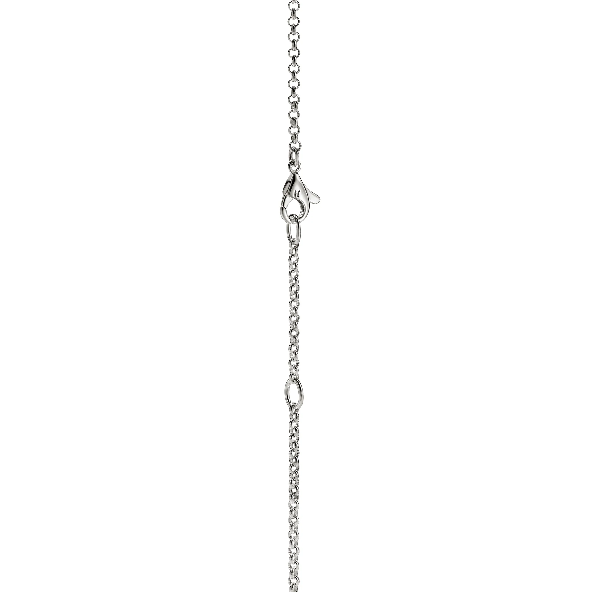 Surf Pendant Necklace, Sterling Silver, Pearl|NB895011 - Image 4