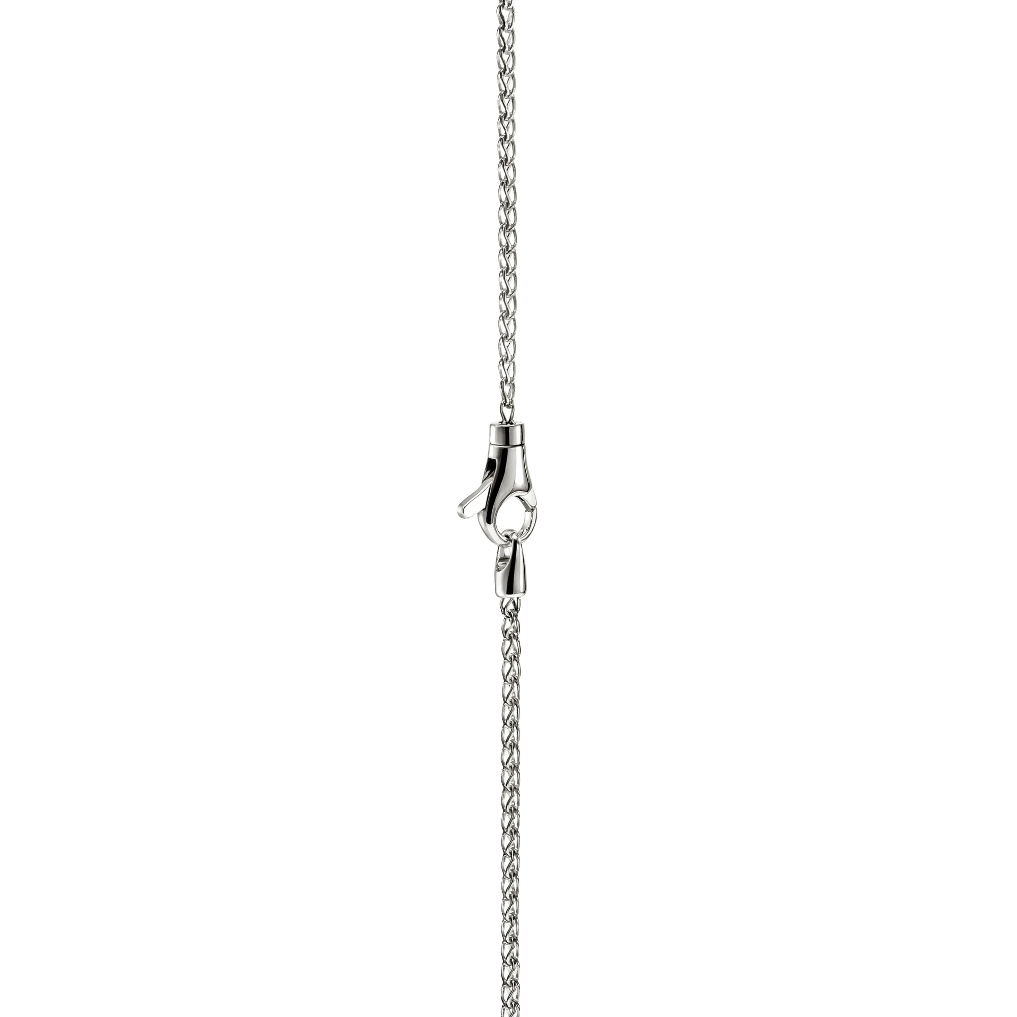 Surf Y Necklace, Sterling Silver, Diamonds, Pearl|NBP895002DI - Image 4