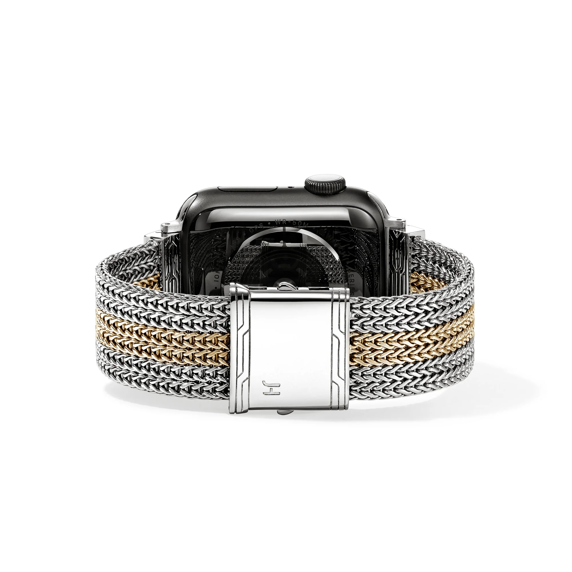 Smart Watch Strap, Gold, Sterling Silver, 18MM|WZZ986521 - Image 3