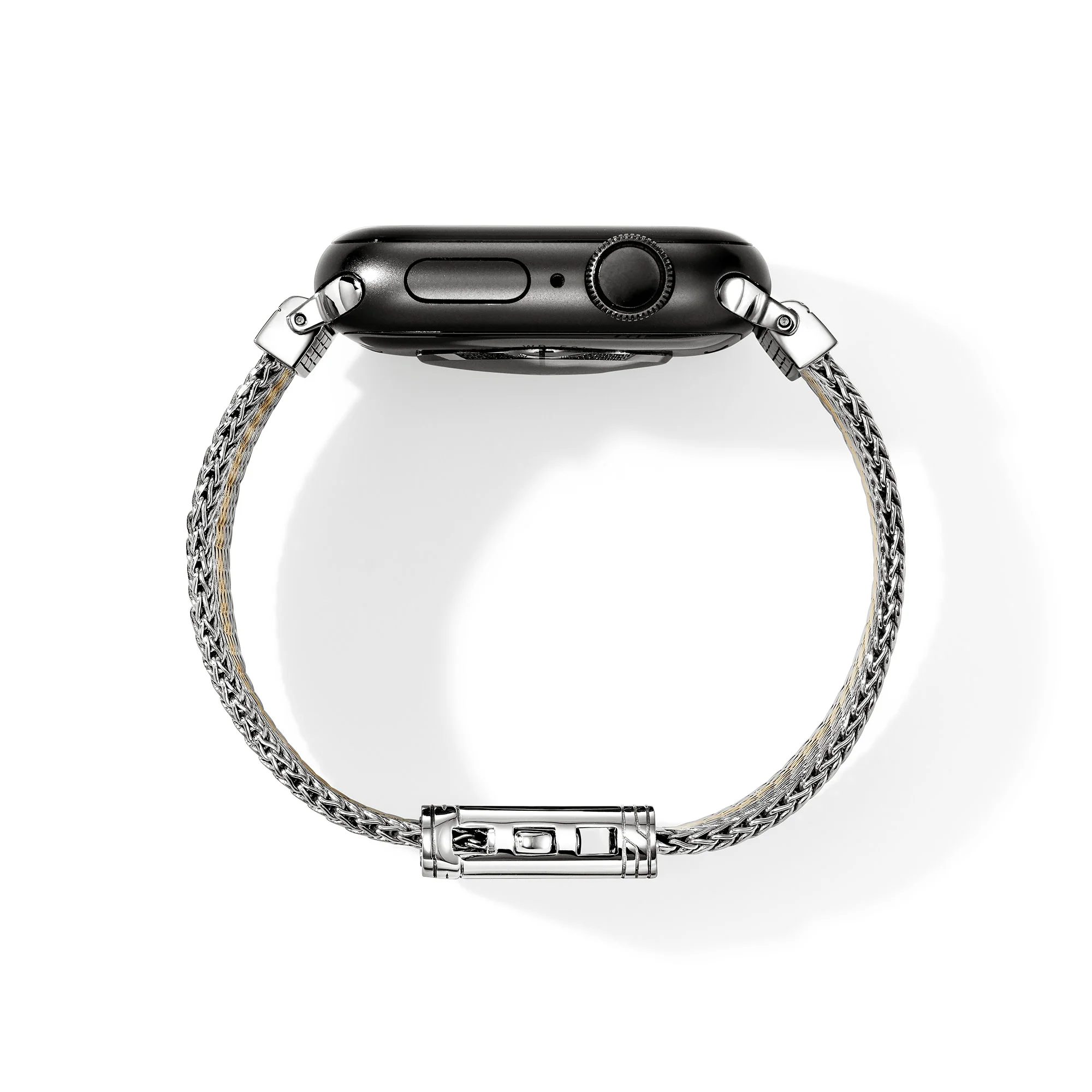 Smart Watch Strap, Gold, Sterling Silver, 18MM|WZZ986521 - Image 4